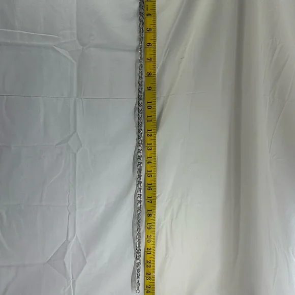 Silver plated Chain Necklace - Picture 3 of 4